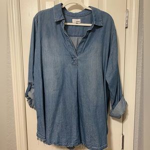 Lightweight Jean Shirt